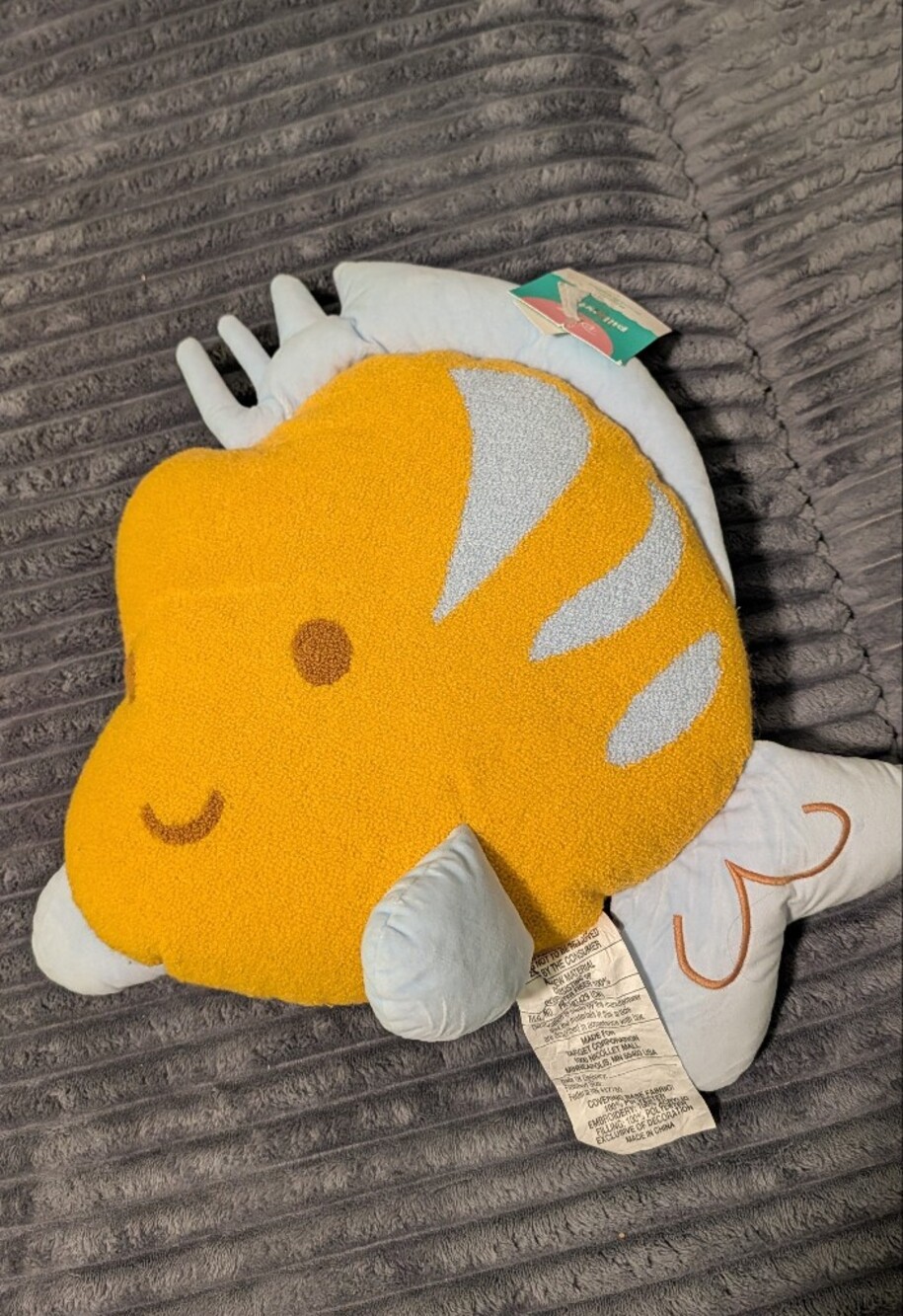 Disney Flounder Pillowfort Decorative Pillow